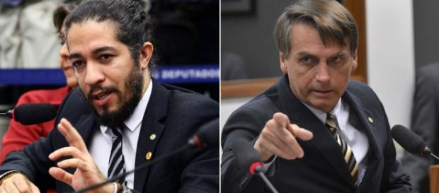 Jean Wyllys e Jair Bolsonaro: dois desafetos Jean Wyllys e Jair Bolsonaro: dois desafetos