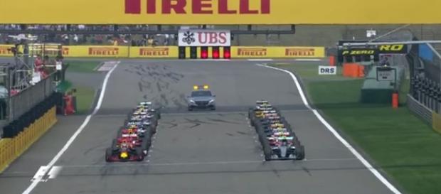 Largada GP da China 2016 - Divulgação Largada GP da China 2016 - Divulgação