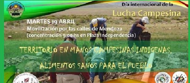 Martes 19 de abril, día internacional de la lucha campesina Martes 19 de abril, día internacional de la lucha campesina