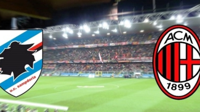 LIVE Sampdoria-Milan domenica 17/4 ore 20:45