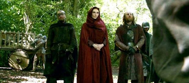 Melissandre, Thoros de Myr y Dondarrion Melissandre, Thoros de Myr y Dondarrion