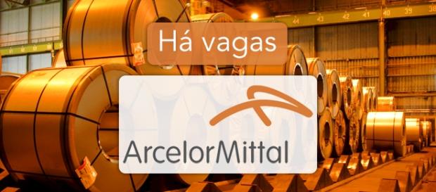 Vagas abertas na ArcelorMittal - Foto: Reprodução ArcelorMittal Vagas abertas na ArcelorMittal - Foto: Reprodução ArcelorMittal