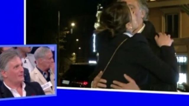 Giorgio e Morena usciti insieme in esterna.