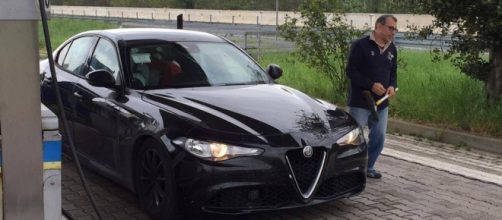 Alfa Romeo Giulia nuovo avvistamento a Balocco