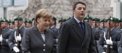 Angela Merkel e Matteo Renzi, contrasti sulla proposta Eurobond