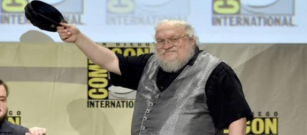 George R.R. Martin durante la Comic-Con George R.R. Martin durante la Comic-Con