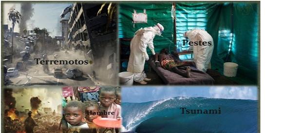 Guerras, pestes, hambres, terremotos y tsunamis Guerras, pestes, hambres, terremotos y tsunamis