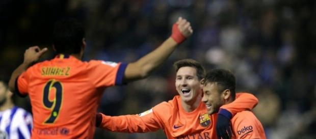 O Barcelona procura festejar novamente uma vitória O Barcelona procura festejar novamente uma vitória
