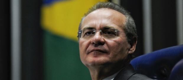 O presidente do Senado Renan Calheiros O presidente do Senado Renan Calheiros