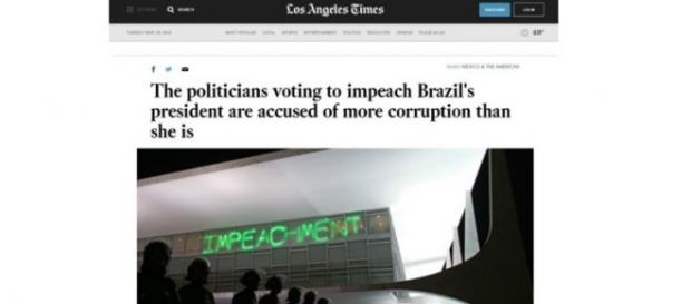 Os políticos que votam pelo impeachment são acusados de mais corrupção que a presidente. Os políticos que votam pelo impeachment são acusados de mais corrupção que a presidente.