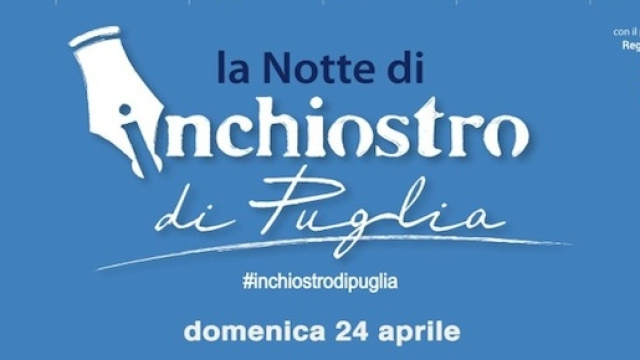La Notte di Inchiostro di Puglia il 24 aprile 2016.