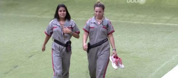 Munik e Maria Claudia - Foto/Reprodução: Globo Munik e Maria Claudia - Foto/Reprodução: Globo
