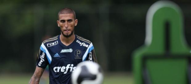 Rafael Marques em treino do Palmeiras Rafael Marques em treino do Palmeiras