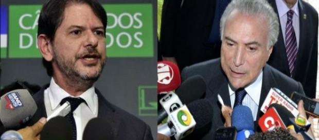 Temer questiona o ato de Cid Gomes Temer questiona o ato de Cid Gomes