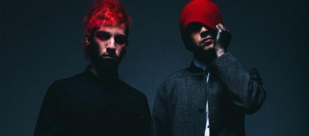 Tyler Joseph y Josh Dun miembros deTwenty One Pilots Tyler Joseph y Josh Dun miembros deTwenty One Pilots