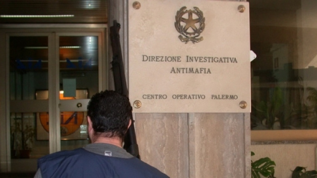 La sede della Direzione Investigativa Antimafia a Palermo