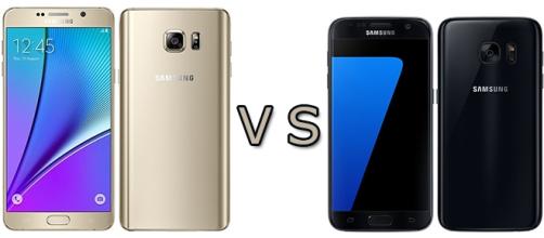 Samsung: Galaxy Note 5 vs Galaxy S7
