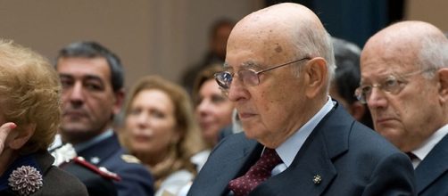 Il presidente emerito della Repubblica, Napolitano