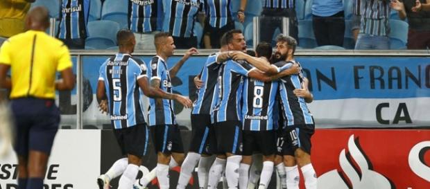 Grêmio venceu o Toluca por 1x0 Grêmio venceu o Toluca por 1x0