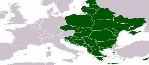 L'aria interessata del progetto 'Intermare' L'aria interessata del progetto 'Intermare'