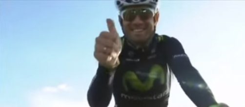 Alejandro Valverde, ciclista della Movistar news 21 aprile)