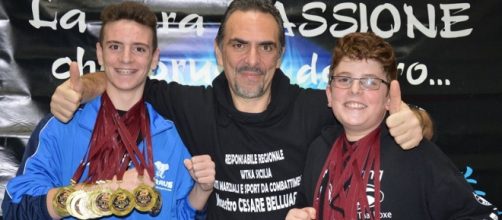 Cesare Belluardo, coach della Nazionale Italiana WTKA di arti marziali