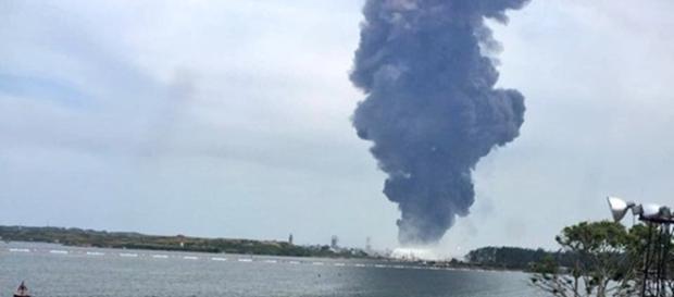 Explosión en Pemex Coatzacoalcos Explosión en Pemex Coatzacoalcos