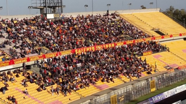 Pochi biglietti venduti a Lecce.