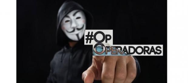 Anonymous declara guerra às operadoras de internet fixa. Anonymous declara guerra às operadoras de internet fixa.