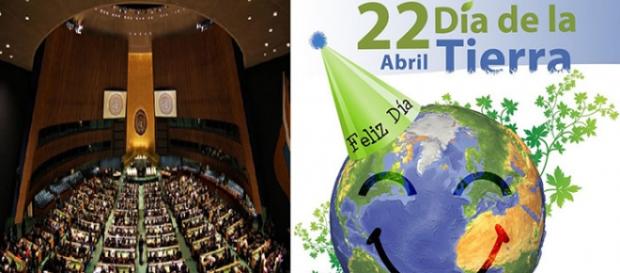 Ceremonia en la ONU para la firma del Acuerdo de París en el marco del Día de la Tierra. Ceremonia en la ONU para la firma del Acuerdo de París en el marco del Día de la Tierra.
