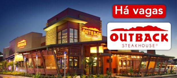 Vagas no Outback. Foto: Reprodução Novonegocio. Vagas no Outback. Foto: Reprodução Novonegocio.