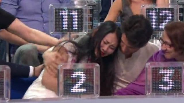 Paolo Bonolis e Margarita Zhang commuovono il pubblico