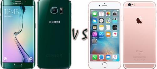 Samsung Galaxy S6 Edge vs Apple iPhone 6s