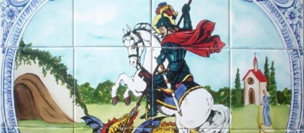 Algumas pessoas não gostaram das homenagens feitas à São Jorge. Algumas pessoas não gostaram das homenagens feitas à São Jorge.