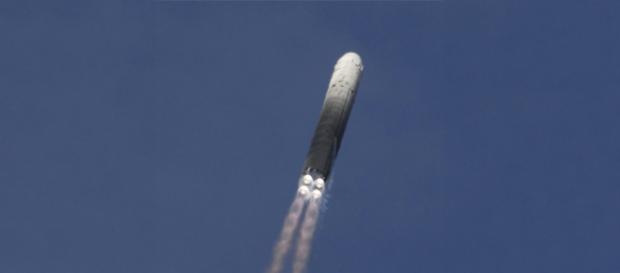 Lansare rachetă strategică intercontinentală din Rusia (RS-18 - SS-19 Stiletto). Foto Russia Today Lansare rachetă strategică intercontinentală din Rusia (RS-18 - SS-19 Stiletto). Foto Russia Today