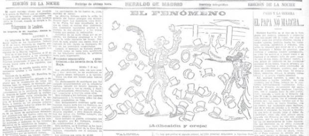 El duende Esparto en una, de muchas publicaciónes de la prensa que salierón sobre él. El duende Esparto en una, de muchas publicaciónes de la prensa que salierón sobre él.