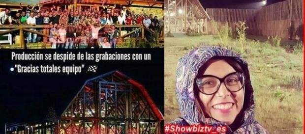 La producción se despide de las grabaciones La producción se despide de las grabaciones