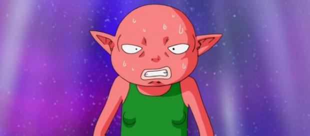 Monaka antes de pelear contra Hit. Monaka antes de pelear contra Hit.
