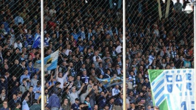 Lo stadio Paolo Mazza di Ferrara gremito di tifosi