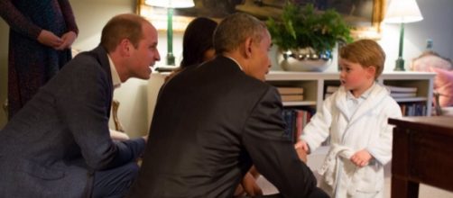 Il Royal baby incontra Barack Obama