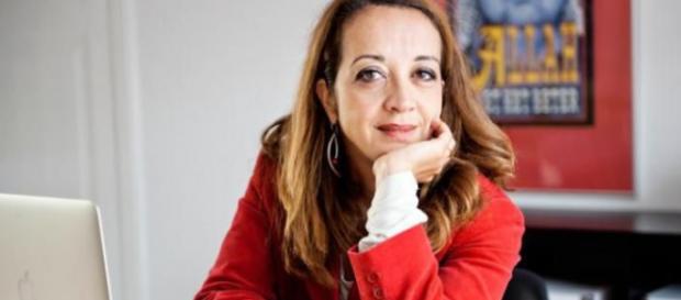 A conhecida e feminista jornalista Ebru Umar A conhecida e feminista jornalista Ebru Umar