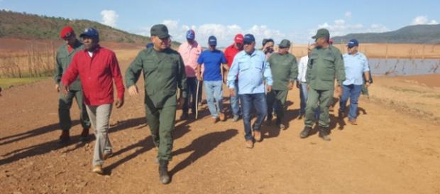 Vicepresidente venezolano inspeccionó represa de El Guri Vicepresidente venezolano inspeccionó represa de El Guri