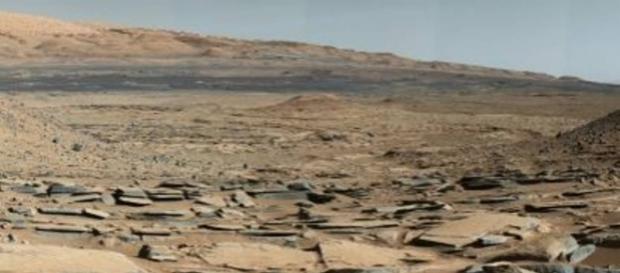 La planète Mars - photographie de la NASA, 09/10/2015 La planète Mars - photographie de la NASA, 09/10/2015