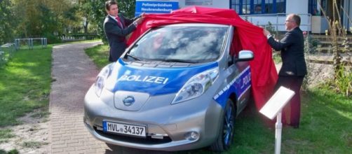 Nissan Leaf della Polizia di Germania