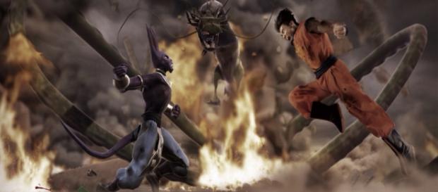 Goku contra el dios Bills Dragon Ball Goku contra el dios Bills Dragon Ball