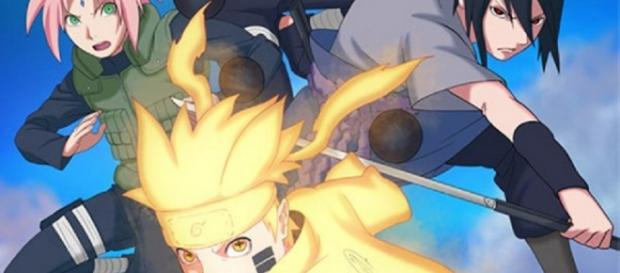 Ilustración promocional del arco final de Naruto Ilustración promocional del arco final de Naruto