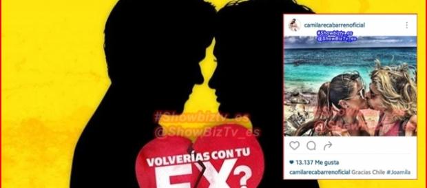 Joaquín y Camila disfrutan de su amor fuera de Volverías con tu ex? Joaquín y Camila disfrutan de su amor fuera de Volverías con tu ex?