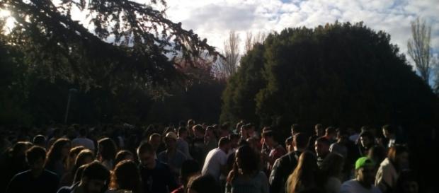 Los universitarios celebran San Cemento un año más Los universitarios celebran San Cemento un año más