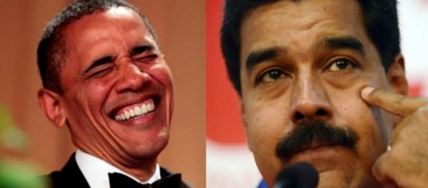 Presidente Barack Obama e Maduro - Foto/Montagem Presidente Barack Obama e Maduro - Foto/Montagem
