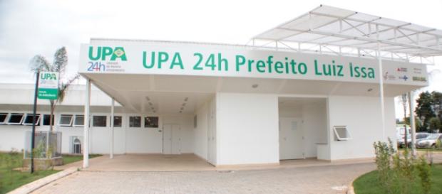UPA de Vespasiano, onde ocorreu o crime. UPA de Vespasiano, onde ocorreu o crime.